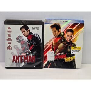 Marvel Ant-Man & Sealed Ant-Man & the Wasp Blu-Ray 2 Movie Bundle | Disney Lot